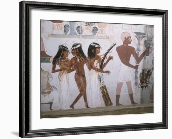 Tomb of Nakht, Valley of Nobles, Thebes, UNESCO World Heritage Site, Egypt, North Africa, Africa-Richard Ashworth-Framed Photographic Print