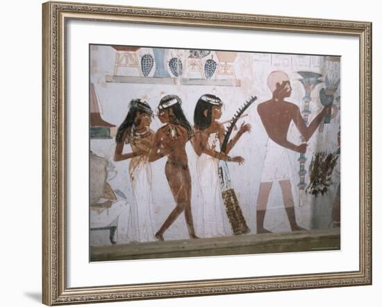 Tomb of Nakht, Valley of Nobles, Thebes, UNESCO World Heritage Site, Egypt, North Africa, Africa-Richard Ashworth-Framed Photographic Print