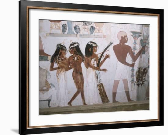 Tomb of Nakht, Valley of Nobles, Thebes, UNESCO World Heritage Site, Egypt, North Africa, Africa-Richard Ashworth-Framed Photographic Print