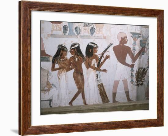 Tomb of Nakht, Valley of Nobles, Thebes, UNESCO World Heritage Site, Egypt, North Africa, Africa-Richard Ashworth-Framed Photographic Print