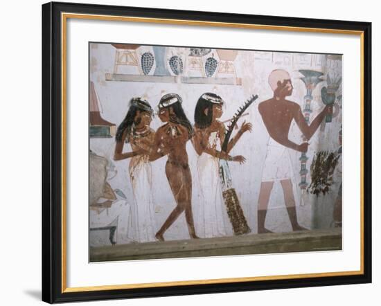 Tomb of Nakht, Valley of Nobles, Thebes, UNESCO World Heritage Site, Egypt, North Africa, Africa-Richard Ashworth-Framed Photographic Print