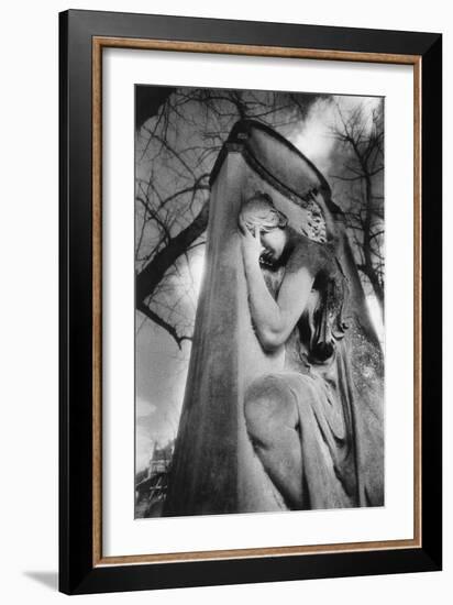 Tomb of Ninon Michaelis, Kensal Green Cemetery, London, England-Simon Marsden-Framed Giclee Print