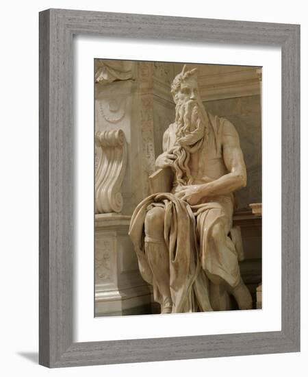 Tomb of Pope Julius Ii. Church of Saint Pietro in Vincoli, Rome, Italy-Prisma Archivo-Framed Photographic Print