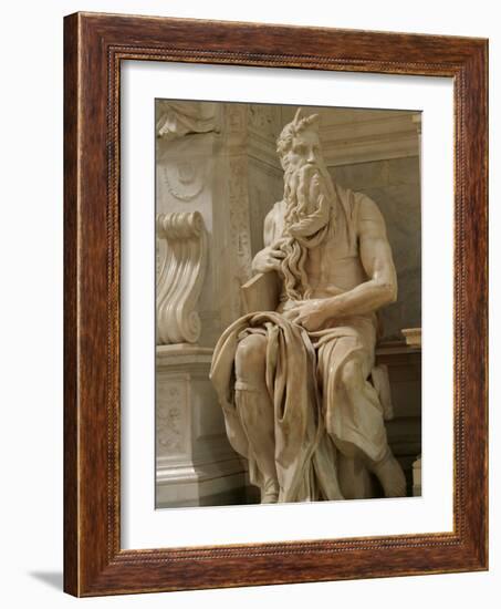 Tomb of Pope Julius Ii. Church of Saint Pietro in Vincoli, Rome, Italy-Prisma Archivo-Framed Photographic Print