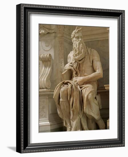 Tomb of Pope Julius Ii. Church of Saint Pietro in Vincoli, Rome, Italy-Prisma Archivo-Framed Photographic Print