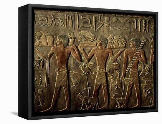 Tomb of Ptah Hotep, Sakkarra, Saqqara, New Kingdom, Egypt-Kenneth Garrett-Framed Premier Image Canvas