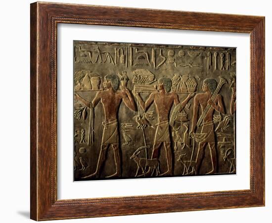 Tomb of Ptah Hotep, Sakkarra, Saqqara, New Kingdom, Egypt-Kenneth Garrett-Framed Photographic Print