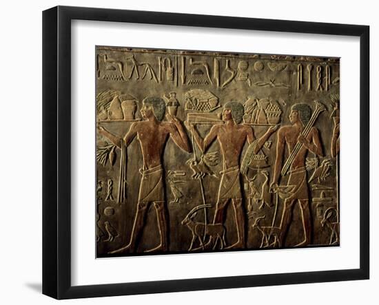 Tomb of Ptah Hotep, Sakkarra, Saqqara, New Kingdom, Egypt-Kenneth Garrett-Framed Photographic Print