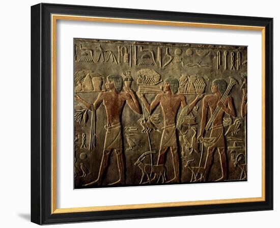 Tomb of Ptah Hotep, Sakkarra, Saqqara, New Kingdom, Egypt-Kenneth Garrett-Framed Photographic Print