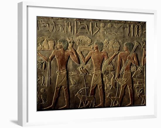 Tomb of Ptah Hotep, Sakkarra, Saqqara, New Kingdom, Egypt-Kenneth Garrett-Framed Photographic Print