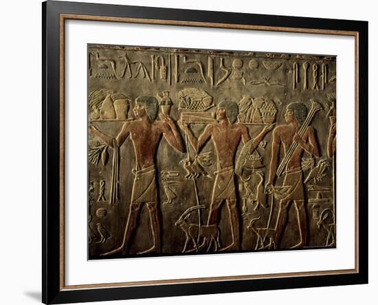 Tomb of Ptah Hotep, Sakkarra, Saqqara, New Kingdom, Egypt-Kenneth Garrett-Framed Photographic Print