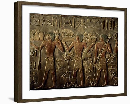 Tomb of Ptah Hotep, Sakkarra, Saqqara, New Kingdom, Egypt-Kenneth Garrett-Framed Photographic Print