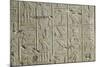 Tomb of Ramses II, Relief of Hieroglyphics Illustrating Litany of Ra from 19th Dynasty-null-Mounted Giclee Print