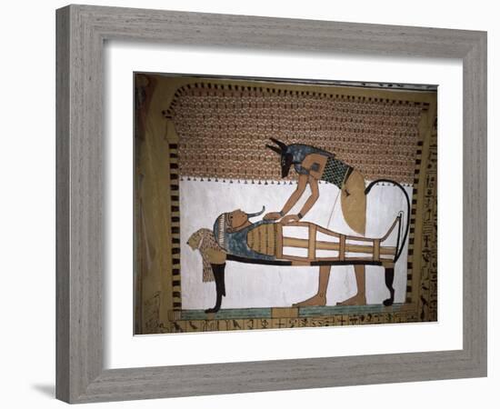 Tomb of Sennedjem, Deir El Medina, Thebes, Unesco World Heritage Site, Egypt, North Africa, Africa-Richard Ashworth-Framed Photographic Print