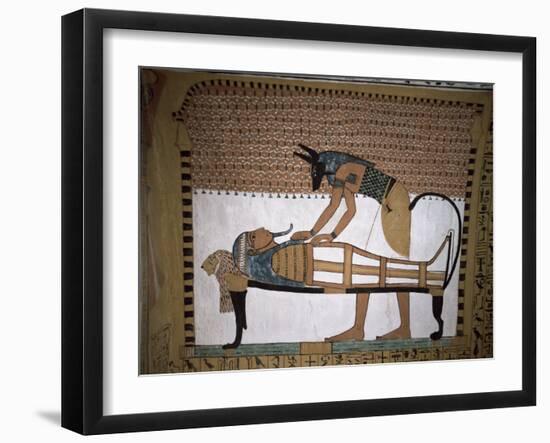 Tomb of Sennedjem, Deir El Medina, Thebes, Unesco World Heritage Site, Egypt, North Africa, Africa-Richard Ashworth-Framed Photographic Print