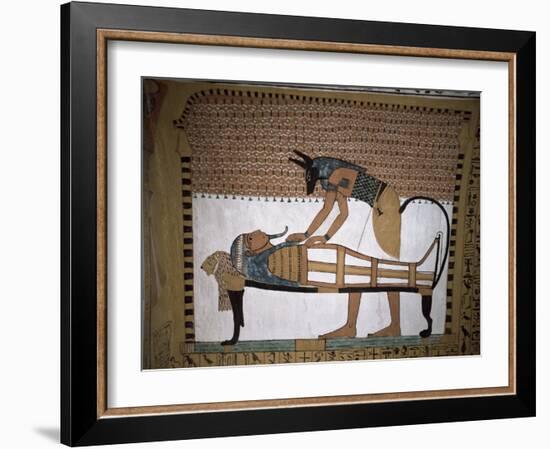 Tomb of Sennedjem, Deir El Medina, Thebes, Unesco World Heritage Site, Egypt, North Africa, Africa-Richard Ashworth-Framed Photographic Print