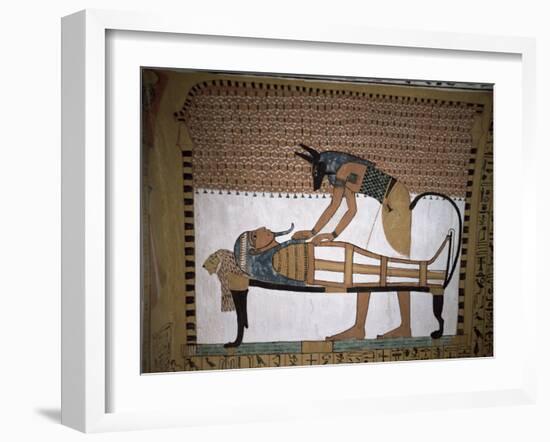 Tomb of Sennedjem, Deir El Medina, Thebes, Unesco World Heritage Site, Egypt, North Africa, Africa-Richard Ashworth-Framed Photographic Print