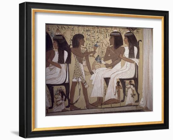 Tomb of Sennedjem, Deir El Medina, Thebes, Unesco World Heritage Site, Egypt, North Africa, Africa-Richard Ashworth-Framed Photographic Print