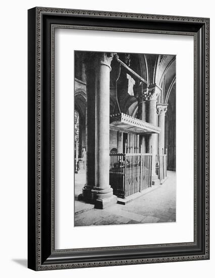 'Tomb of the Black Prince, Canterbury Cathedral', 1903-Carl Norman-Framed Photographic Print