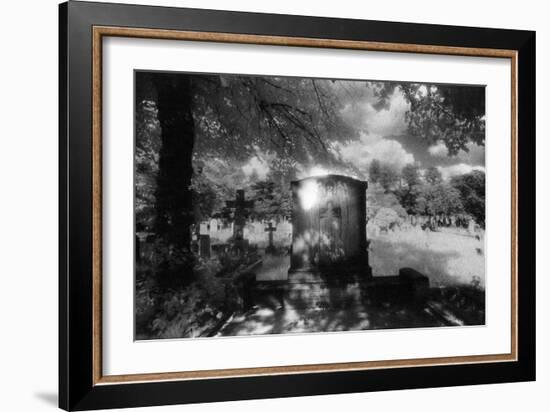 Tomb of the Burnside Family, Brompton Cemetery, London, England-Simon Marsden-Framed Giclee Print