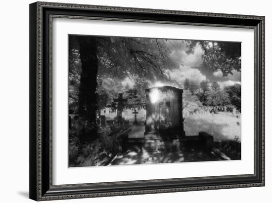 Tomb of the Burnside Family, Brompton Cemetery, London, England-Simon Marsden-Framed Giclee Print