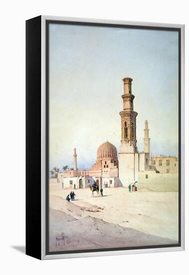 Tomb of the Califes, Cairo, C1907-David Roberts-Framed Premier Image Canvas