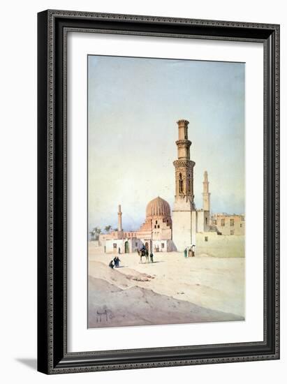 Tomb of the Califes, Cairo, C1907-David Roberts-Framed Giclee Print