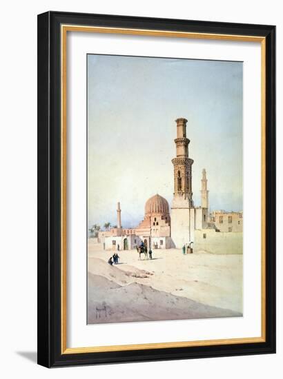 Tomb of the Califes, Cairo, C1907-David Roberts-Framed Giclee Print