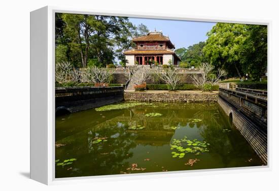 Tomb of the Emperor Minh Mang of Nguyen Dynasty, the Light Pavillon, Group of Hue Monuments-Nathalie Cuvelier-Framed Premier Image Canvas