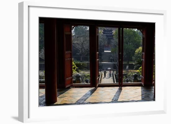 Tomb of the Emperor Minh Mang of Nguyen Dynasty, the Light Pavillon, Group of Hue Monuments-Nathalie Cuvelier-Framed Photographic Print