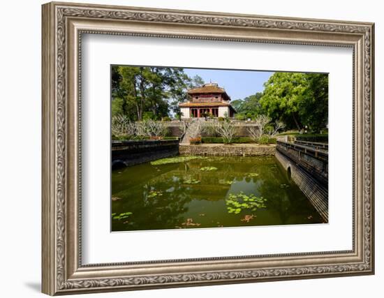 Tomb of the Emperor Minh Mang of Nguyen Dynasty, the Light Pavillon, Group of Hue Monuments-Nathalie Cuvelier-Framed Photographic Print