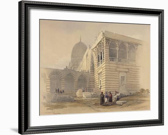 Tomb of the Khalifs-David Roberts-Framed Giclee Print