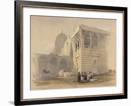 Tomb of the Khalifs-David Roberts-Framed Giclee Print