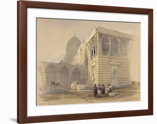 Tomb of the Khalifs-David Roberts-Framed Premium Giclee Print
