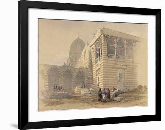 Tomb of the Khalifs-David Roberts-Framed Premium Giclee Print