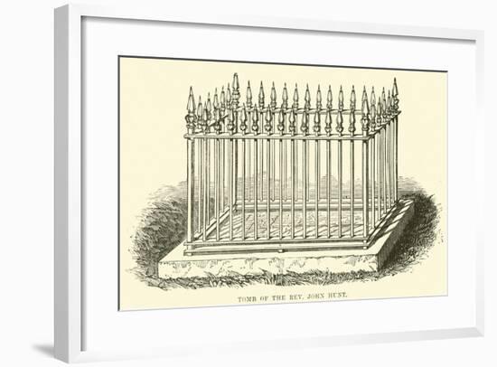 Tomb of the Reverend John Hunt-null-Framed Giclee Print