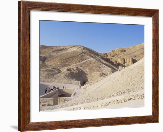 Tomb of Tutankhamen, Valley of the Kings, Unesco World Heritage Site, Thebes, Egypt-Peter Scholey-Framed Photographic Print