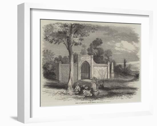 Tomb of Washington, Mount Vernon-null-Framed Giclee Print