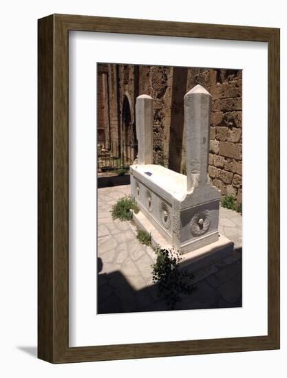 Tomb of Yirmisekiz Mehmet Cheleb, North Cyprus-Peter Thompson-Framed Photographic Print