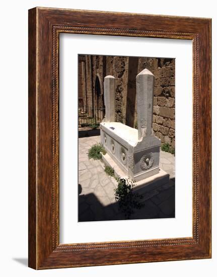 Tomb of Yirmisekiz Mehmet Cheleb, North Cyprus-Peter Thompson-Framed Photographic Print