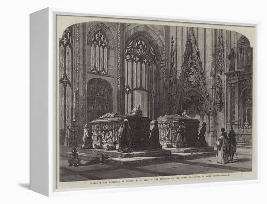 Tombs in the Cathedral of Toledo-Samuel Read-Framed Premier Image Canvas