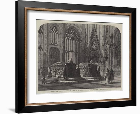 Tombs in the Cathedral of Toledo-Samuel Read-Framed Giclee Print