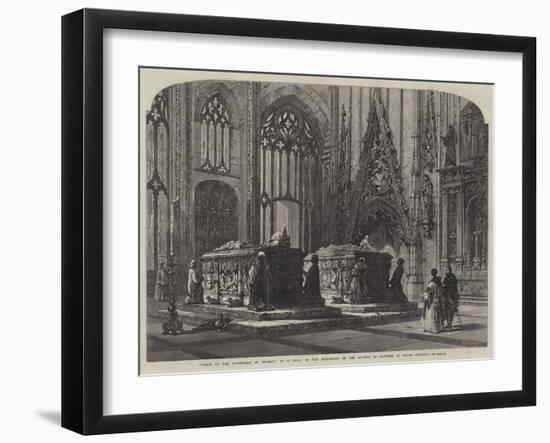 Tombs in the Cathedral of Toledo-Samuel Read-Framed Giclee Print