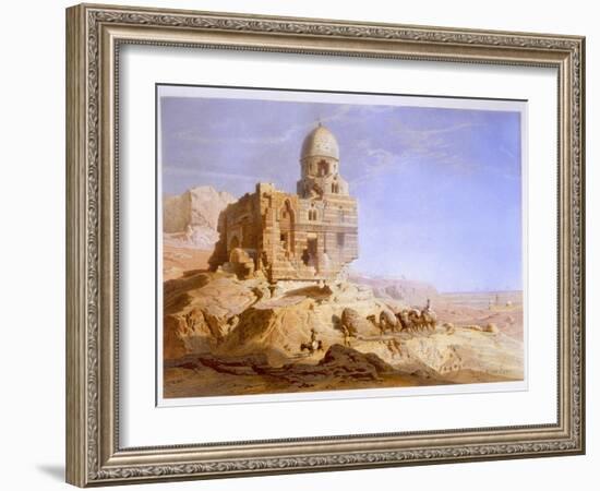 Tombs of the Khalifs, Cairo, 1871-Carl Friedrich Heinrich Werner-Framed Giclee Print