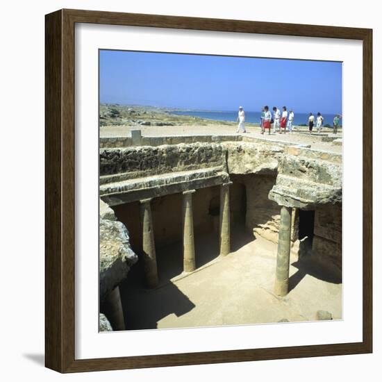 Tombs of the Kings, Paphos, Cyprus-Peter Thompson-Framed Photographic Print