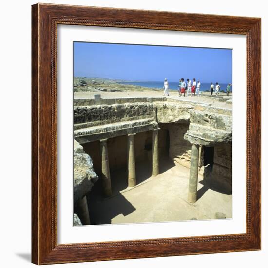 Tombs of the Kings, Paphos, Cyprus-Peter Thompson-Framed Photographic Print