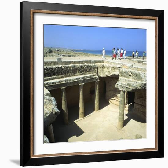 Tombs of the Kings, Paphos, Cyprus-Peter Thompson-Framed Photographic Print