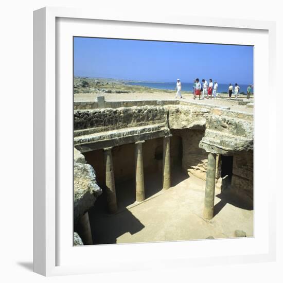 Tombs of the Kings, Paphos, Cyprus-Peter Thompson-Framed Photographic Print