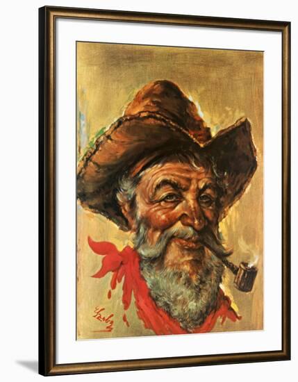 Tombstone Pete-Endre Szabo-Framed Art Print