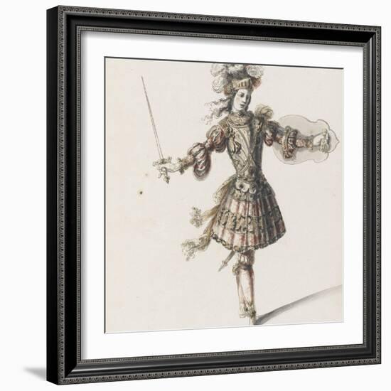 Tome III (1696 DR à 1761DR) : Costumes de fêtes et de mascarades. Théâtre d-Jean I Berain-Framed Giclee Print